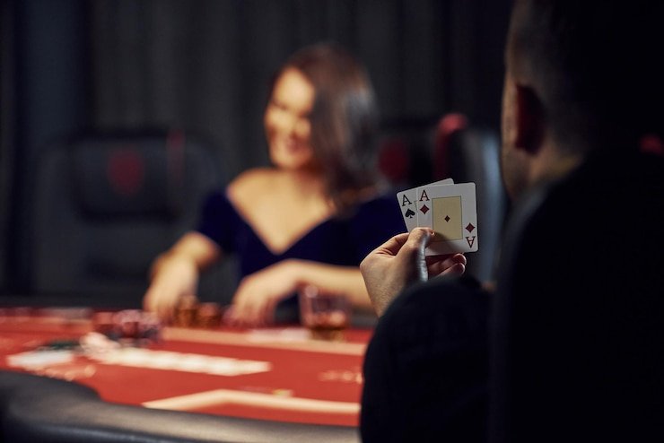 Bingo card grid on domino slot mobile app with marked numbers